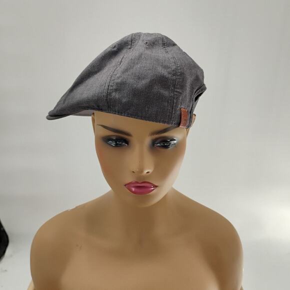 Ben Sherman Flat Cap Gray Cabbie Newsboy Hat Size Onesize - Picture 1 of 9